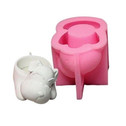 Silicone Mould Sleep Dog Molds Castings Molds Plasters