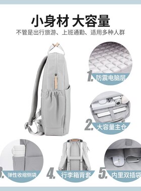 laptop backpack with usb school backpack bag for men women