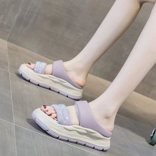 Outer Wear Half-Slippers Womens Summer New Style Baotou San