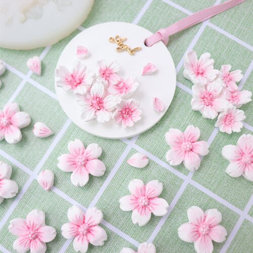 Cherry silicone mold sugar chocolate small flower DIY gutta