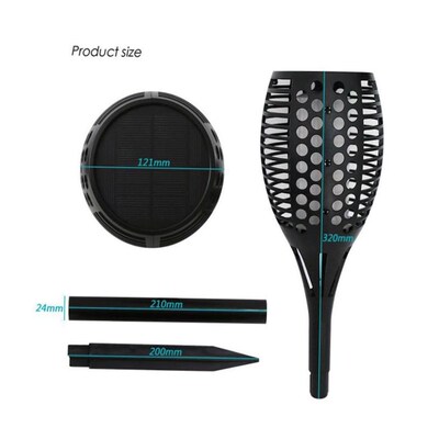 Solar Garden Lights Torch Light Outdoor Decoration 火把灯 1