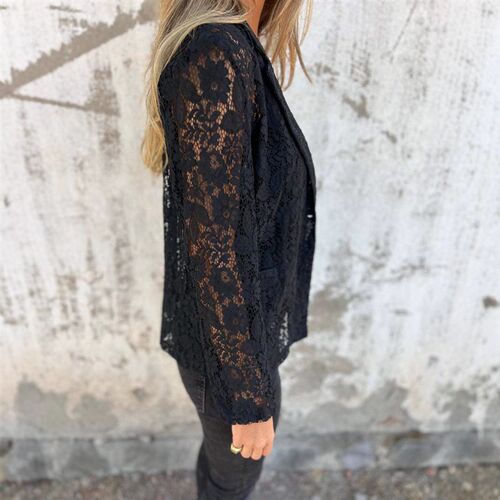 2025 Womens Fashion Casual Stylish Solid lor Lace Shirt Sui