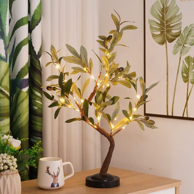 Thanksgiving Maple Leaf ree Light Olive Leaf Rose Light Nigh
