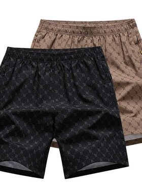 Summer Mens teny Bran Shorts teny Beach Pants Quick-rying P