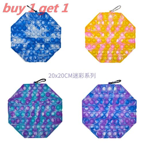 Big Size Pop It Fidget Toy Autism Needs Squishy Stress