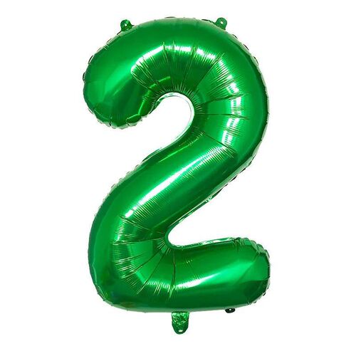 32/40inch Light Green number balloons Foil Balloon Jungle Sa
