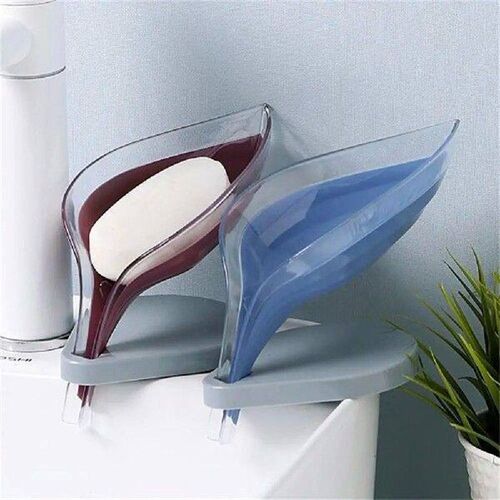 Draining Soap Storage Rack With Drain Punch-free Creative