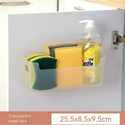 Non Perforated Cling Film Rack Inside Cabinet Wall Shelf She