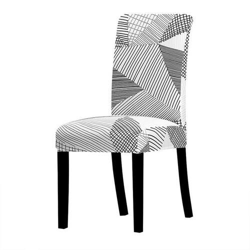 Chair Cover Printed Stretch Anti-dirty Elastic Seat Cover us