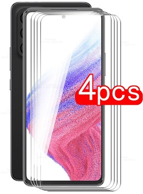 4Pcs Tempered Glass For Samsung Galaxy A53 5g Samsunga53 sam