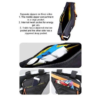 Bicycles Triangle Bag Large Capacity Top Tube Bikes Bag