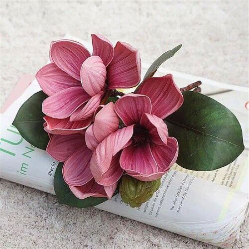 Simulation Magnolia Fresh-keeping Eye-catching Pretty Table