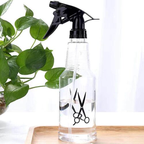 Transparent Multi-Function Press-Type Spray Bottle for Haird