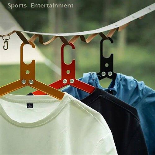 Folding Household Aluminum Alloy Clothes Hanger Outdoor