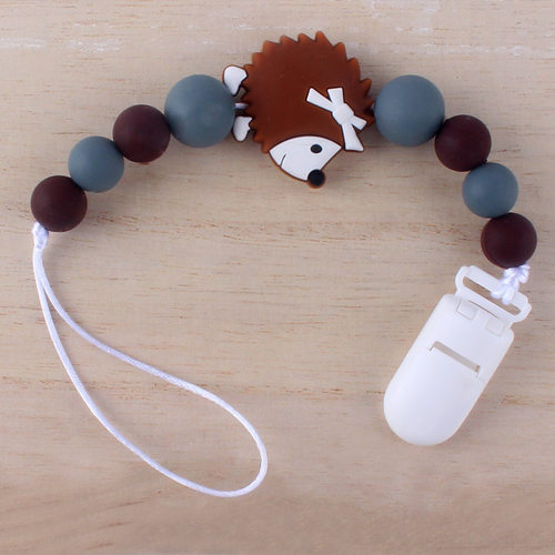 Hot Sale Silicone Teething Pacifier Clips Baby Pacifier Chai