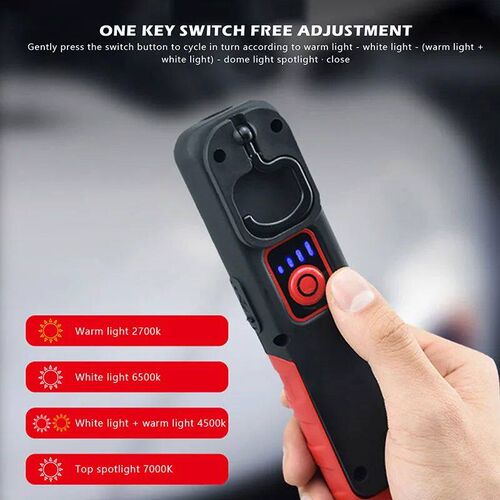 Car Detailing Tools USB Flashlight Inspection Light Car Pain