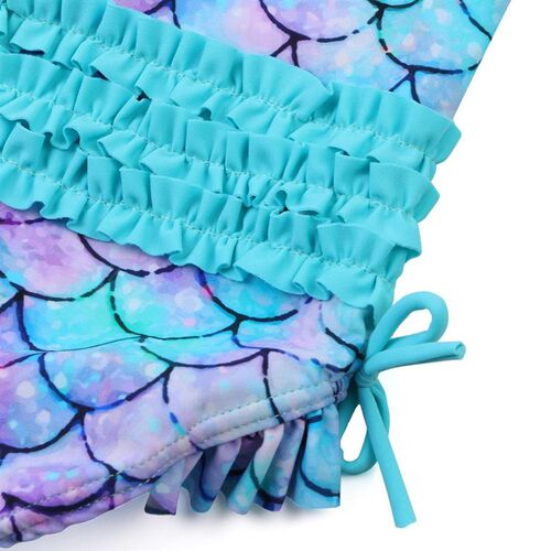 BAOHULU Cute Toddler Baby Girl Swimwear Long Sleeve UPF50+ I