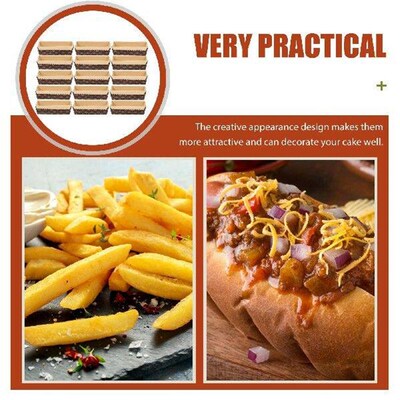 25 Pcs Paper Tray Loaf Pans Rectangular Cups for Cake