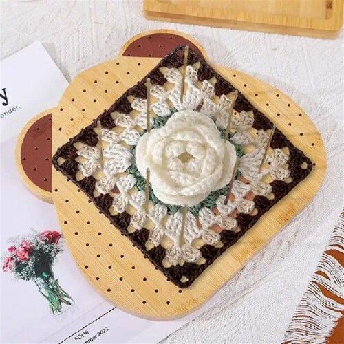 Bing Board For Crocheting Handcrafted Wooden Bing