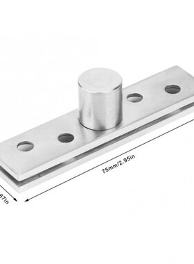 Door Hinge 2pcs 360 Degree Rotary Pivot Hinge Stainless Stee