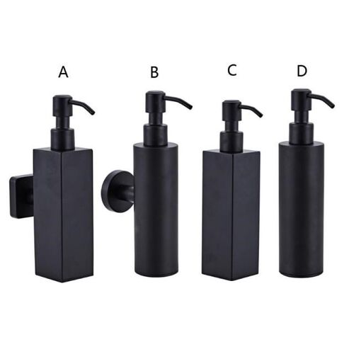 200ml Wall Mounted Shower Bottle Pump Stainless Steel Shampo