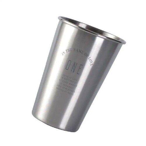 Stainless Steel Juice Cup Insulated Reusable Water Drinking