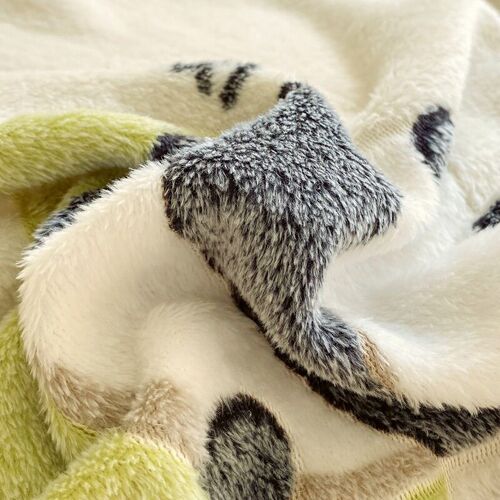 Thickened Quilt Ver Single-piece Double Ral Fleece Quilt Ver
