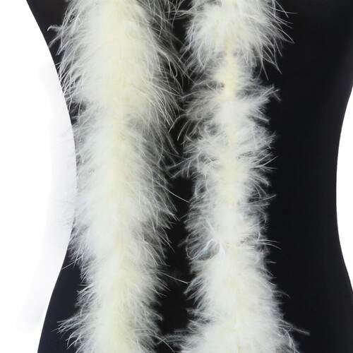 11G Marabou Feather Boa For Shawl Turkey Plumes On Ribbon We