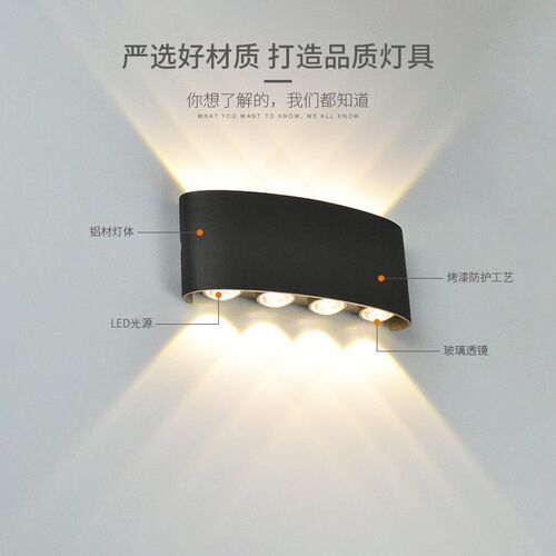 Absled Wall Lamp Outdoor Simple Creative Multi-head Lighting