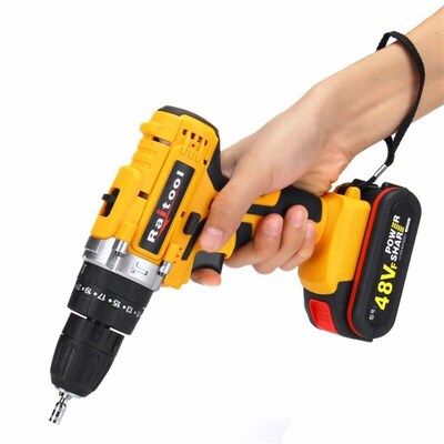 Raitool 48VF Electric Drill Cordless Drill Electric Screwdri