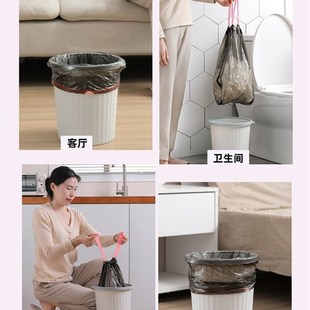 rubbish bag garbage Disposable plastic refuse bin trash