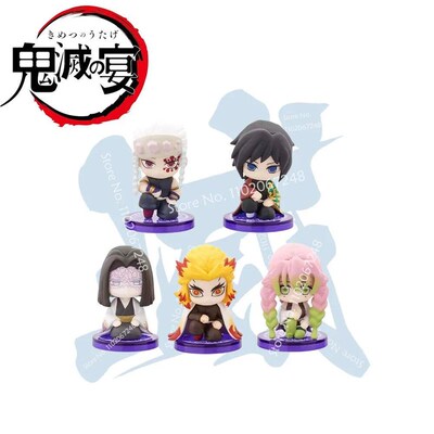 3-5cm Mystery Handicraft Blind Box Demon Slayer Figures Anim