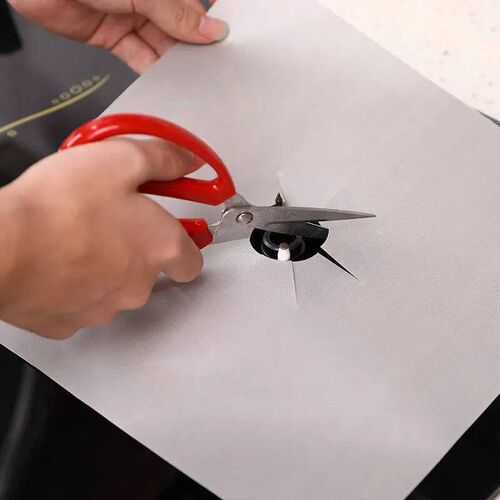 Thickened 27cm Kitchen Gas Stove Protection Pad High Tempera