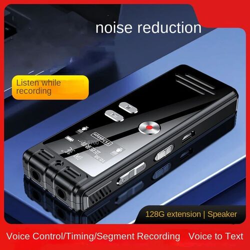 128GB Mini Voice Recorder Sound Activated Line-in Line Dicta