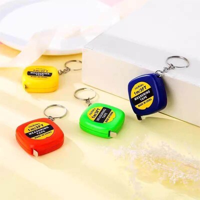 Mini retractable tape measure, portable and small, 1-meter r