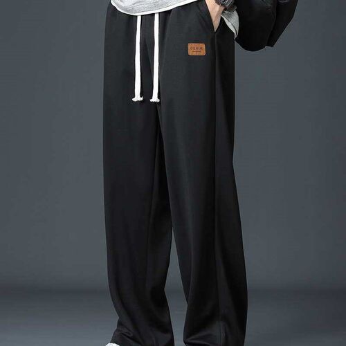 Casual Long Pants Mens Ice Silk Suit Pants Spring an Summer