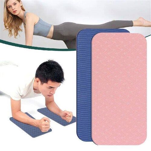 2Pcs Yoga Knee Pad Cushion Non-Slip Soft TPE Pad