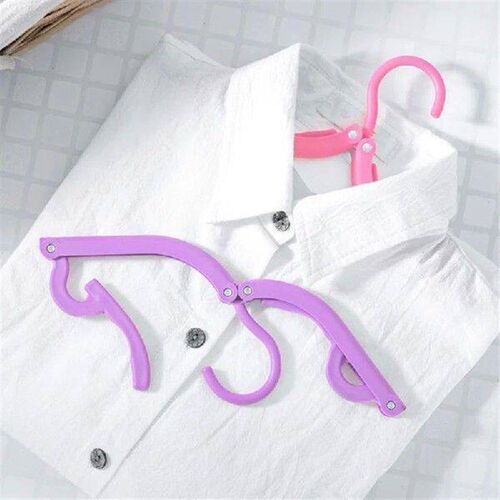 Portable Travel Clothes Hanger Folding Hangers Space Saving