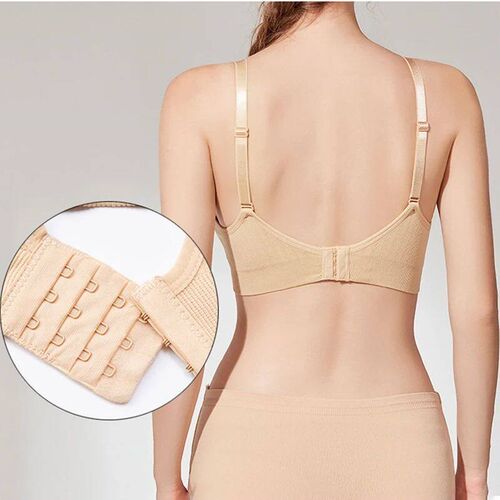 High Quality Single Handed Front Buckle Nursing Bra Breathab