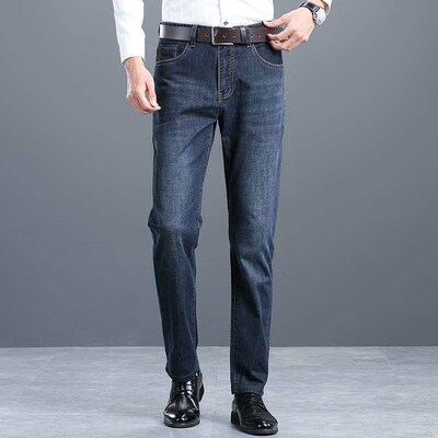 New Jeans Mens tendy Straight All-match Mens Casual Pants