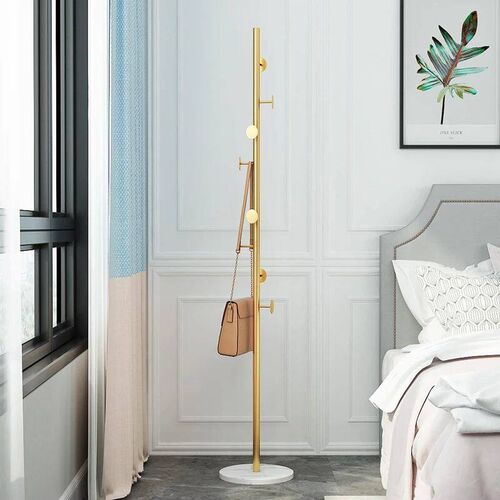 Light Luxury Coat Rack Room Vertical Clothes Hanger Floor-St