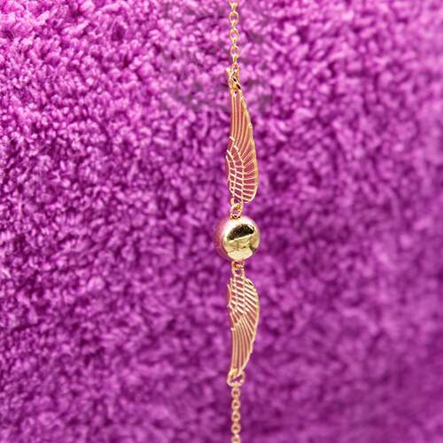 。Vintage Harry Potter and Deathly Hallows electroplated bri