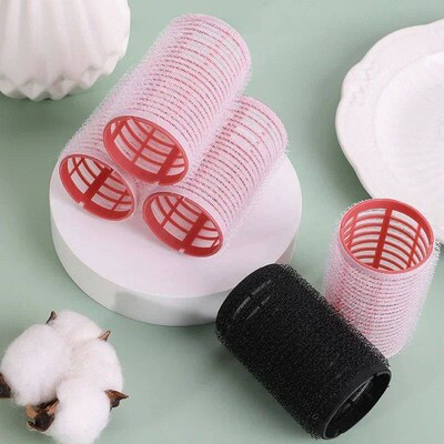 3PCS Self-Grip Hair Rollers Heatless Hair Curlers No Heat Ha