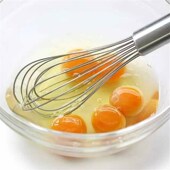 Steel Kitchen Wire Egg Milk Stainless Balloon Beater Whisk
