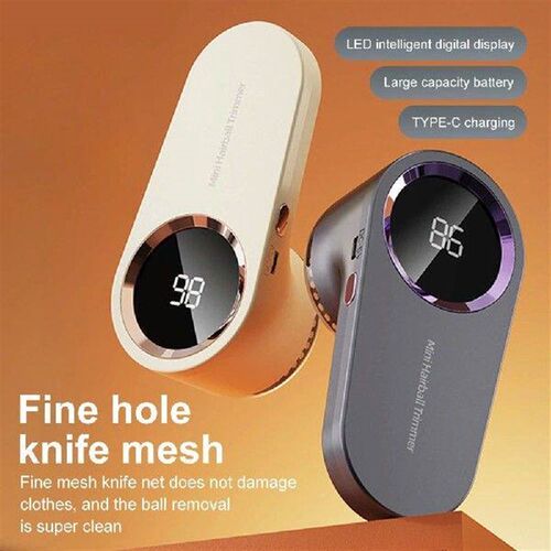 Portable Electric Lint Remover LED Display Rechargeable