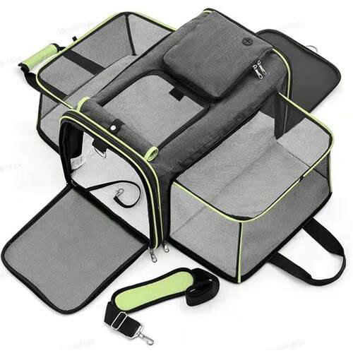 Large Capacity carrier Cat Pet Airlines approved reflective
