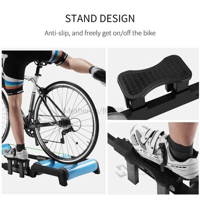 Bike Trainer Rollers Indoor Home Exercise Cycling Training F