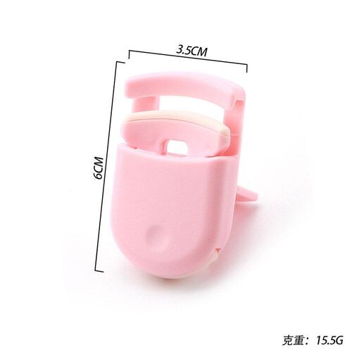 Plastic Eyelash Curler NonPinch Portable Mini Press WideAngl