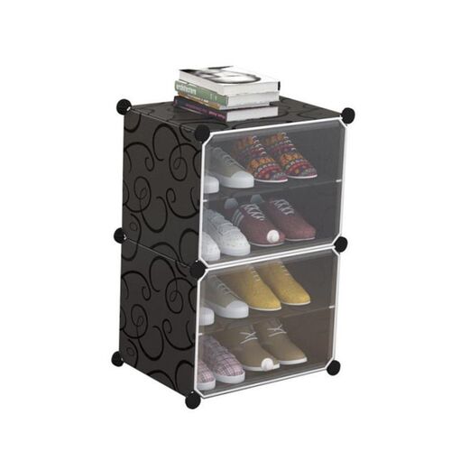 Dust proof shoe rack simple combination shoe storage cabinet