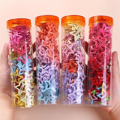 20Pcs Colorful Star BB Hair Clip for Kids Lovely Hair Decora
